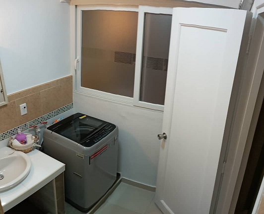 'Laundry room' Casas particulares are an alternative to hotels in Cuba.
